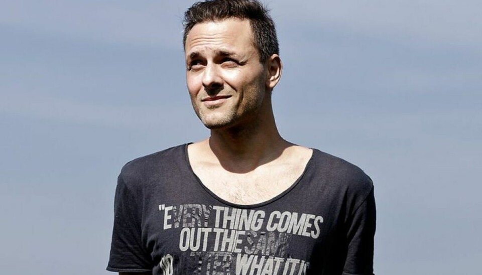 Johnny Deluxe: -Vi fester overraskende lidt Forsanger i Johnny Deluxe, Noam Halby. Foto: Andreas Beck/Scanpix (Arkivfoto)
