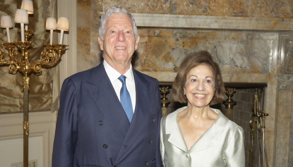 Kronprinsesse Katherine og hendes mand kronprins Alexander af Serbien