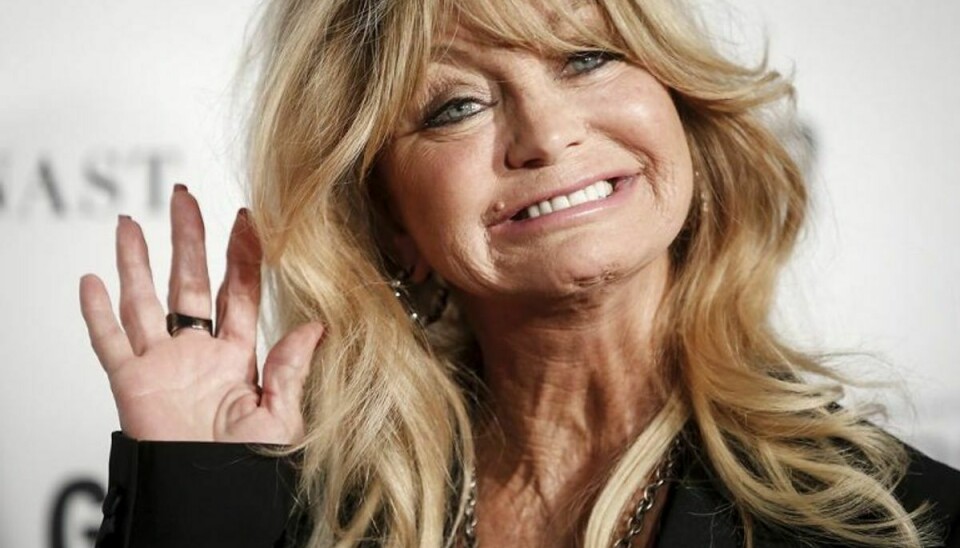 Goldie Hawn vender tilbage til biograflærredet i en endnu unavngiven film. Foto: CARLO ALLEGRI/Scanpix (Arkivfoto)