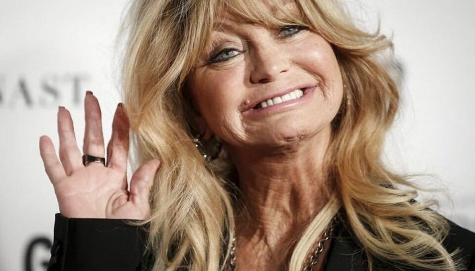 Filmlegende overrasker med comeback-rolle Goldie Hawn vender tilbage til biograflærredet i en endnu unavngiven film. Foto: CARLO ALLEGRI/Scanpix (Arkivfoto)