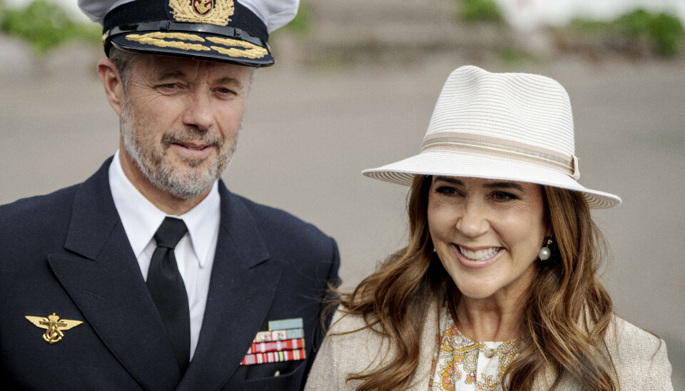 Kong Frederik og dronning Mary.