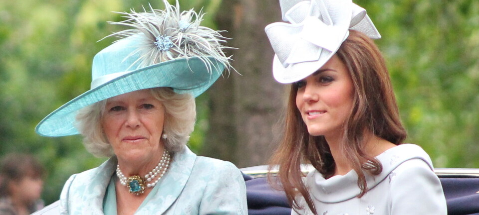 Kate alene i byen med Melania