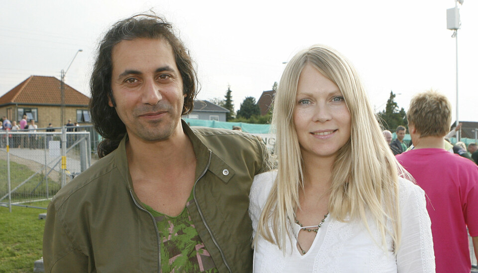 Erann DD og hans hustru, Lizette Mikkelsen, foreviget i 2006.