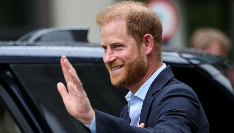 Prins Harry kort inden mødet med sin far, kong Charles, onsdag 10. september efter halvandet år uden at have siddet ansigt til ansigt.