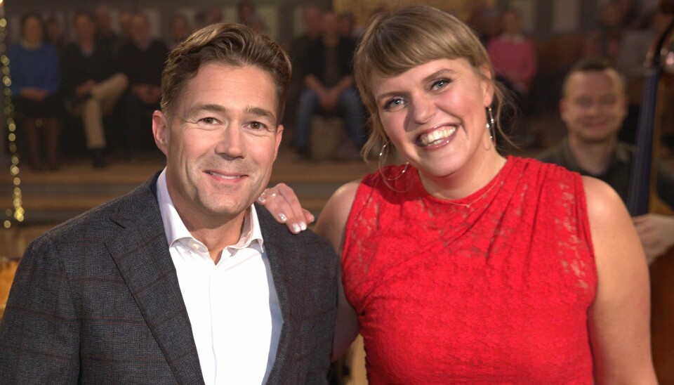 Johannes Langkilde og Katrine Muff synger igen julen ind på DR.