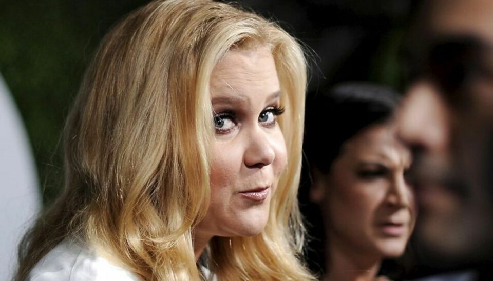 Komiker tager afstand fra voldtægtsopslag – Nogle gange går han efter folk for at gøre dem vrede. Det er ikke repræsentativt for mig overhovedet, siger Amy Schumer. Foto: KEVORK DJANSEZIAN/Scanpix (Arkivfoto)