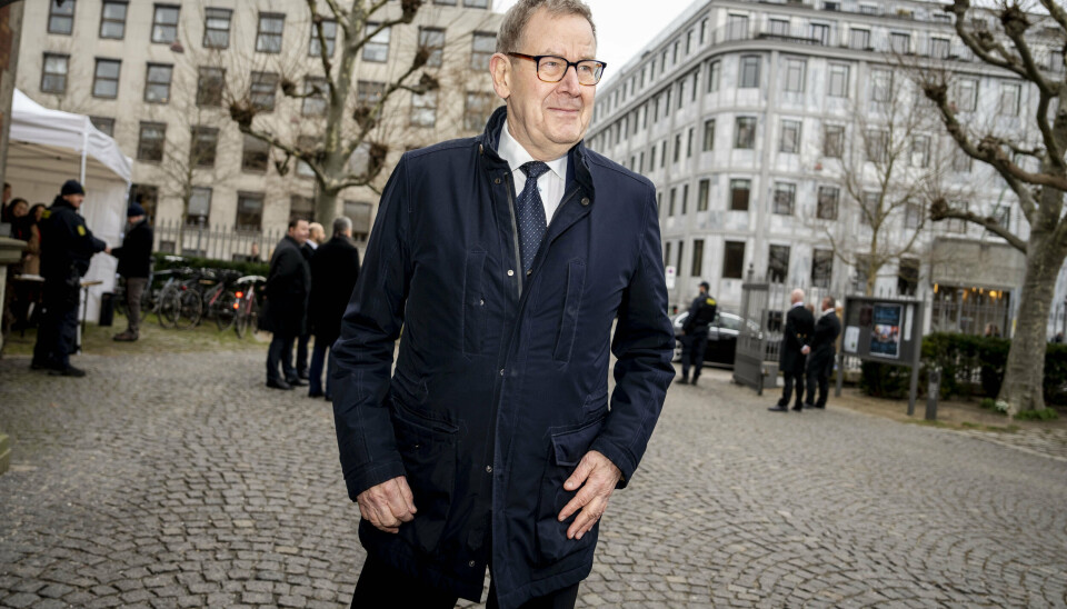 Den tidligere statsminister Poul Nyrup Rasmussen danner par med den danske blokfløjtespiller Michala Petri. (Arkivfoto).