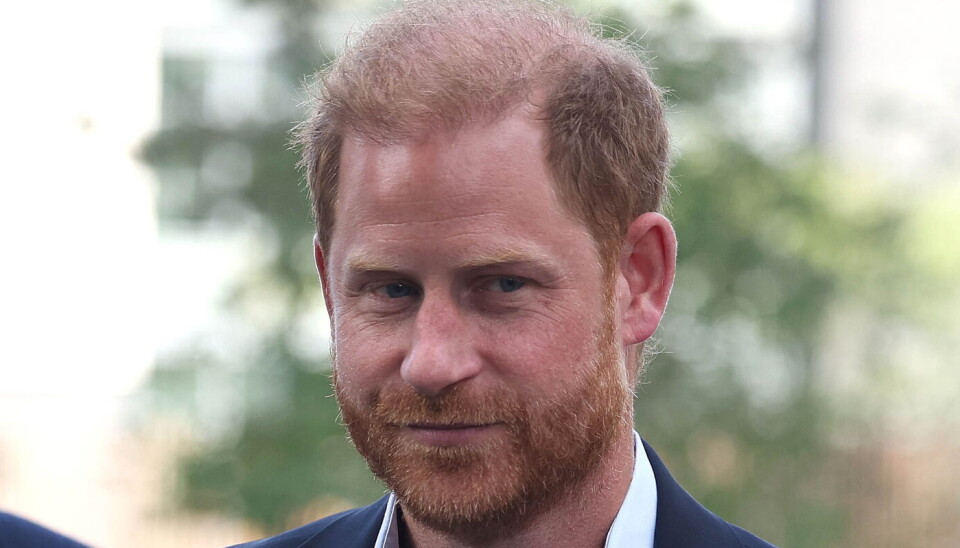 Prins Harry ses her under sit nylige besøg i sit hjemland