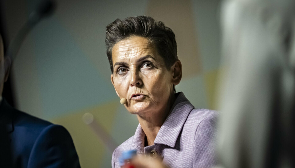 Pia Olsen Dyhr (SF) er fortsat sygemeldt. (Arkivfoto).