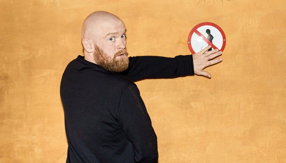 Mark le Fêvre er aktuel med sit tredje onemanshow, 'Det fejler ik' en skid'.