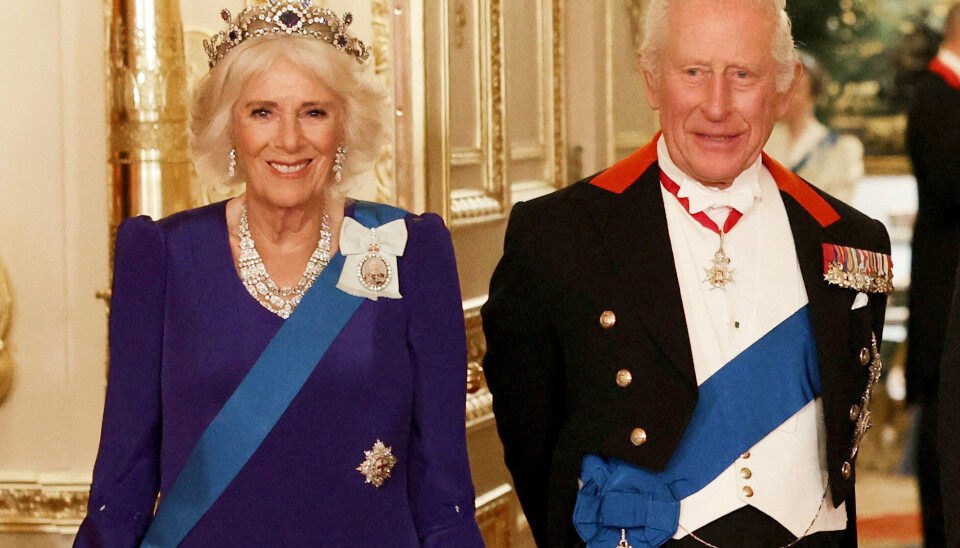 Kong Charles og dronning Camilla skal for første gang mødes med pave Leo til oktober. Mødet sker i Vatikanstaten, oplyser Buckingham Palace. (Arkivfoto).