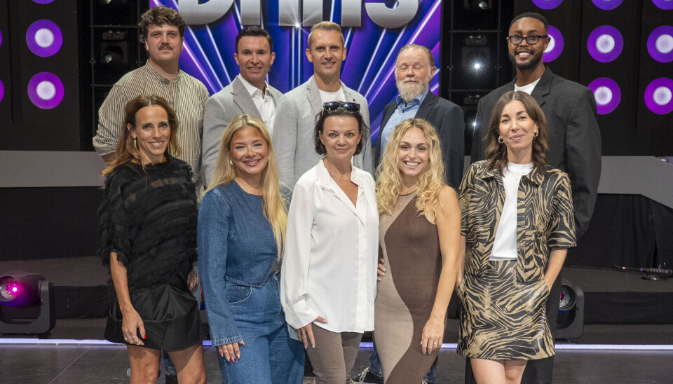 Nydanserne ved 'Vild med dans' 2025. Alfred Midé Erichsen, Camilla Ottesen, Gustav Salinas, Sissal, Peter Løvenkrands, Pusle Helmuth, Jesper Asholt, Jasmin LInd, Julie Rudbæk og SKinz.
