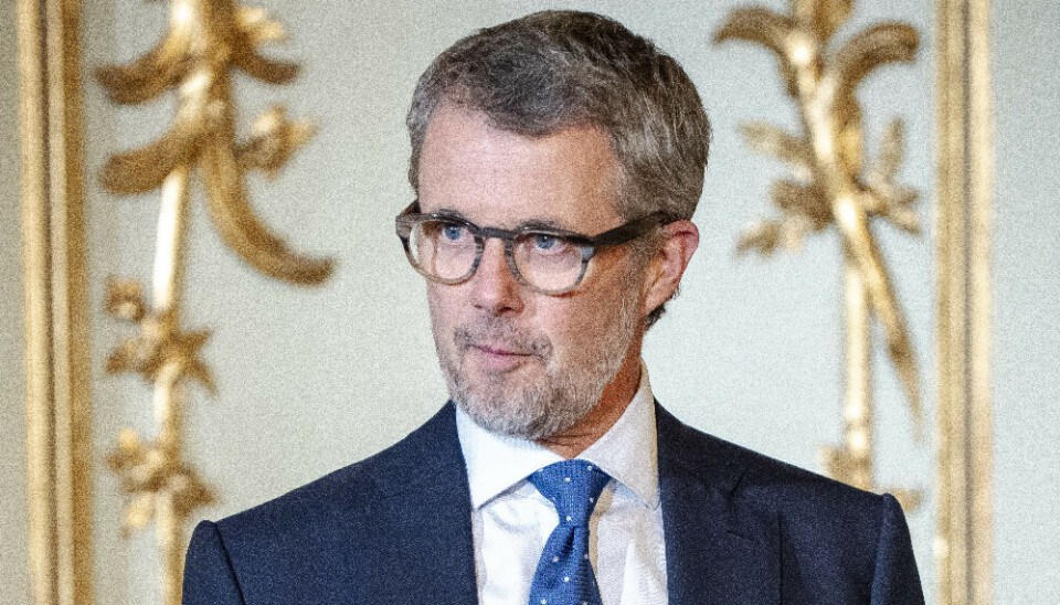Kong Frederik holder velkomsttale for de europæiske stats- og regeringsledere ved middagen på Amalienborg onsdag aften.