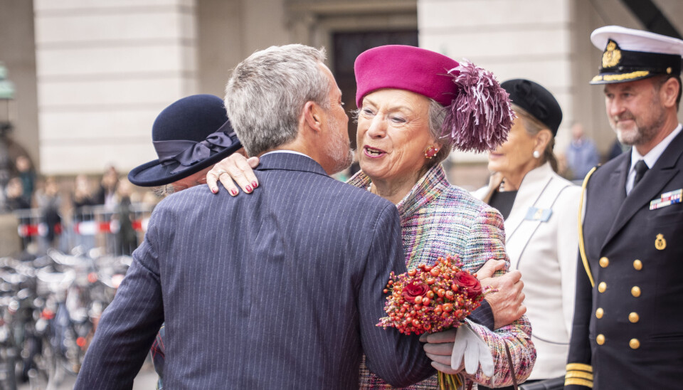 Kong Frederik og Prinsesse Benedikte