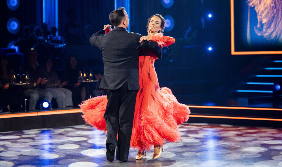 Camilla og Thomas i en Vals med 'My Way' af Frank Sinatra som sang.