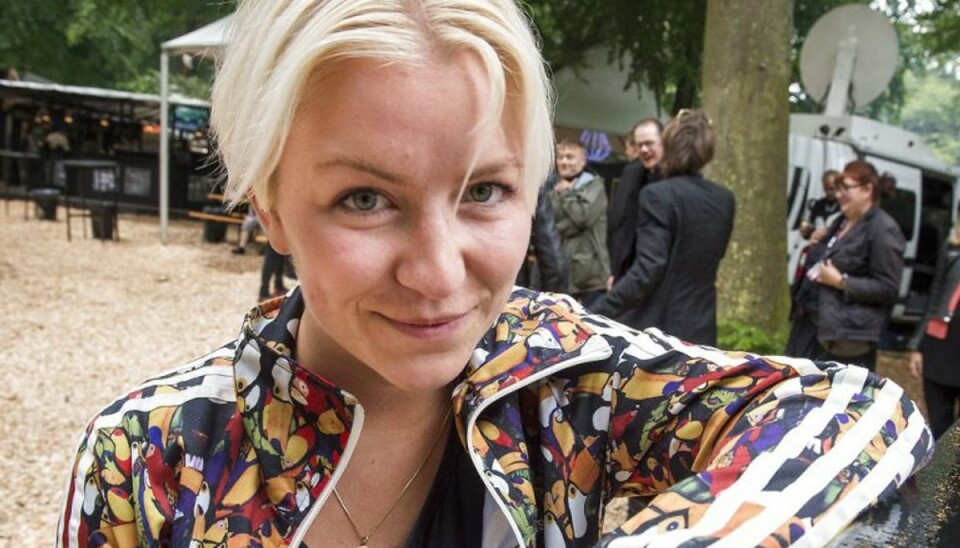 Her er vinderne af KarriereKanonen Lærke Emilie – en af vinderne i P3’s Karrierekanon. Foto: Axel Schütt/Scanpix.
