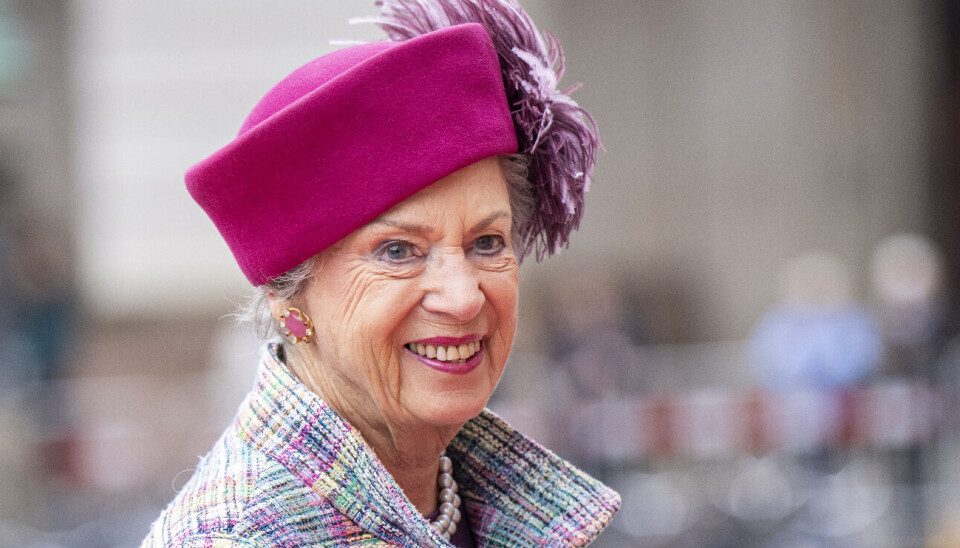 Prinsesse Benedikte ses her ankomme til Folketingets åbning på Christiansborg tirsdag den 7. oktober.