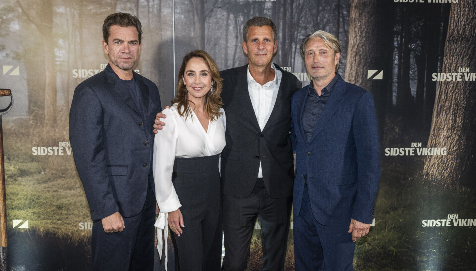Nikolaj Lie Kaas, Sofie Gråbøl, Anders Thomas Jensen og Mads Mikkelsen til gallapremieren på 'Den sidste viking' i Imperial.