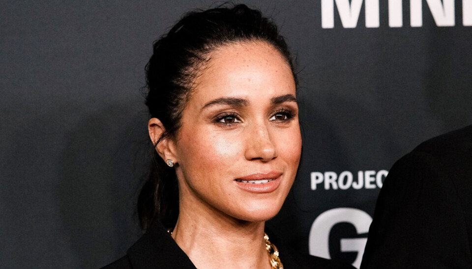 Meghan ses her ved Project Healthy Minds-gallaen i New York torsdag aften.
