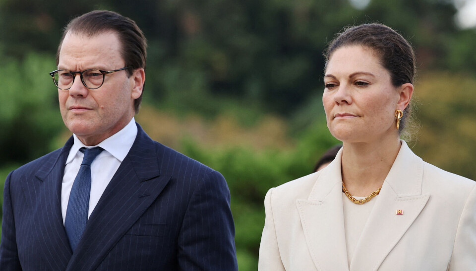Kronprinsesse Victoria og prins Daniel