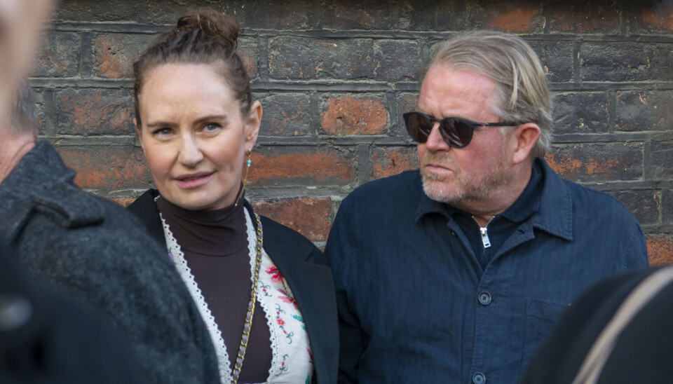 Rolf Sørensen med hustruen Mette Lyck