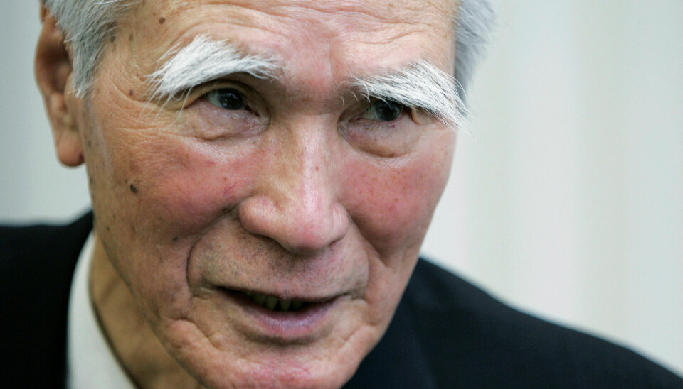 UNDSKYLDNING: Tomiichi Murayama, kendt for sin undskyldning for Japans krigshandlinger, er død i en alder af 101 år. Tomiichi Murayama Japans tidligere premierminister