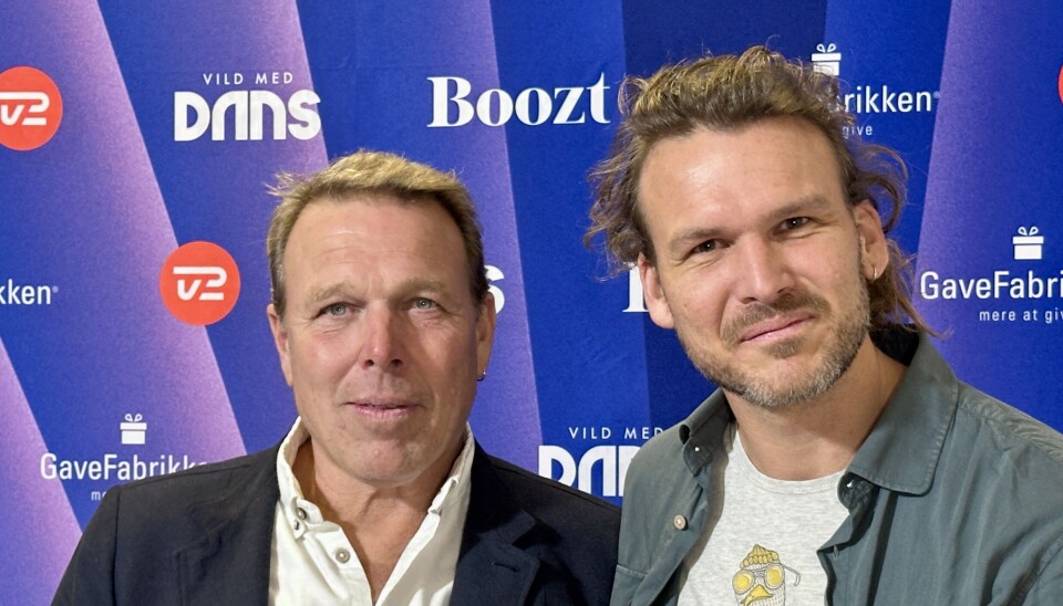Emil Beha Erichsen med farmand Mikkel