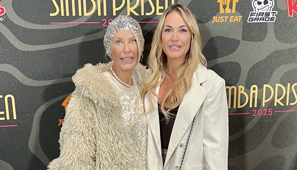 Amalie Szigethy med sin mor Charlotte Lytton Kejser