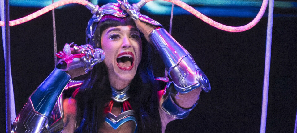 Katy Perry med dårlig smag