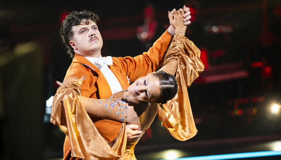 Alfred Midé Erichsen & Camilla Dalsgaard i en slowfox