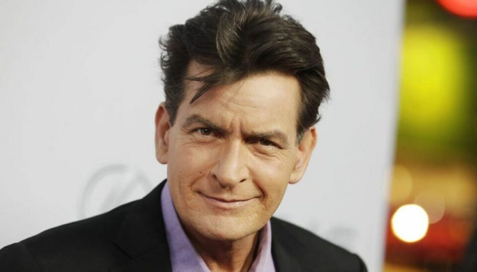 Charlie Sheen kan i dag fejre sin 51 års fødselsdag. Foto: FRED PROUSER/Scanpix (Arkivfoto)