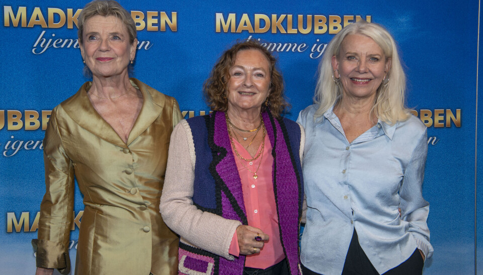 Kirsten Olesen med 'Madklubben'-kollegaerne Kirsten Lehfeldt og Stina Eblad.