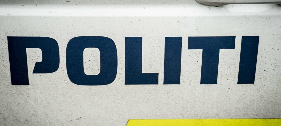 Politiet er massivt til stede