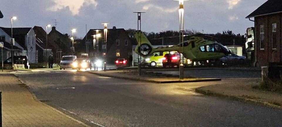 Ulykke: Mand klemt af tog