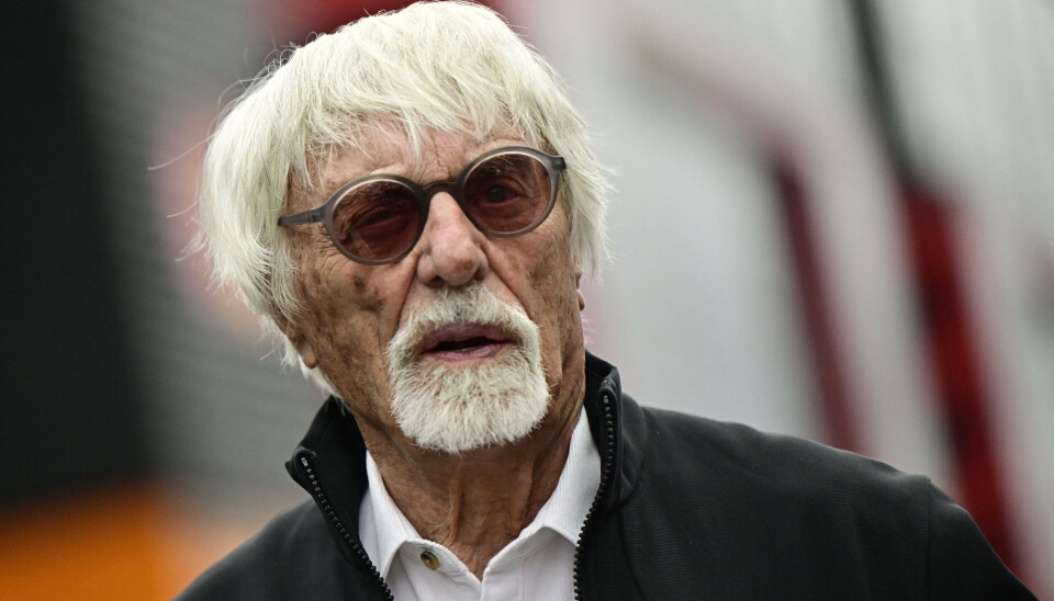 Bernie Ecclestone stoppede som direktør i Formula One Group i 2017, men følger stadig Formel 1 fra nærmeste hold. Her ses til 2025-grandprixet i Ungarn.