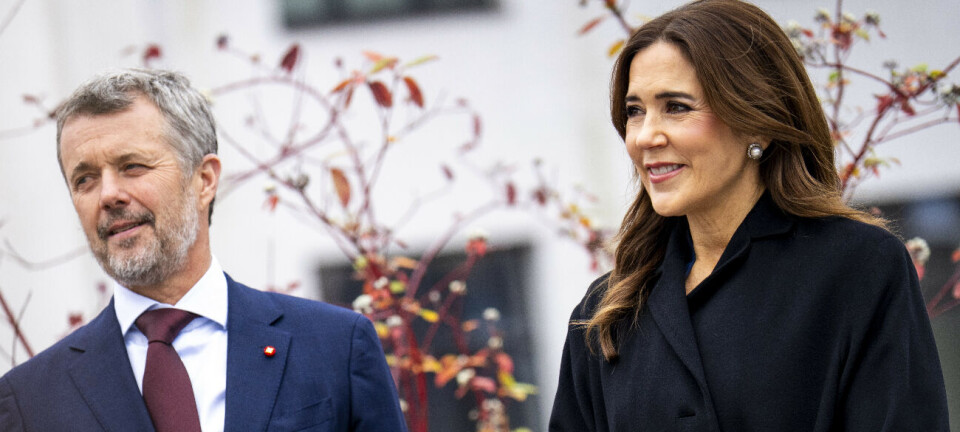 Frederik og Mary dukker op