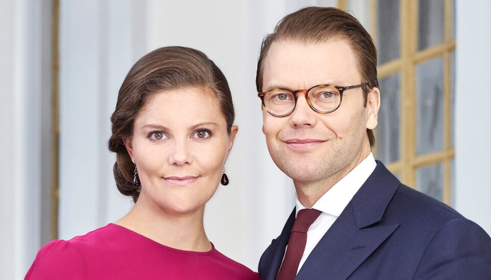 Kronprinsesse Victoria og prins Daniel