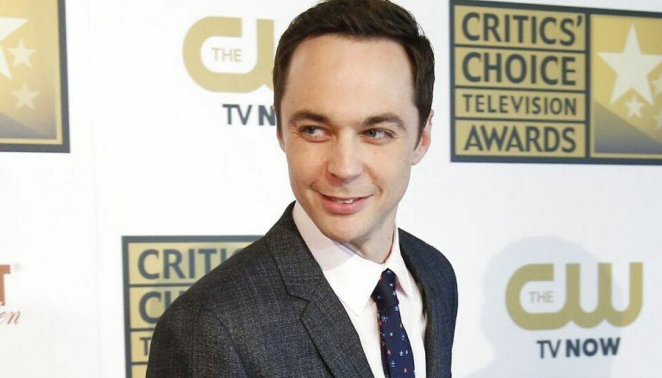 Jim Parsons er den bedst betalte TV-skuespiller.Foto: DANNY MOLOSHOK / SCANPIX