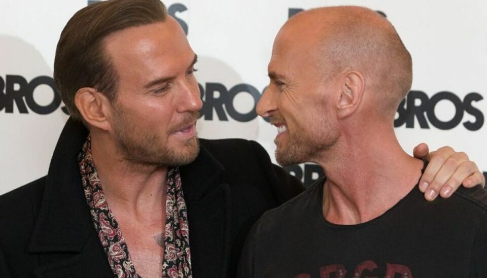 Bros er genforenet. Her ses Matt Goss (t.v.) og Luke Goss (t.h.). Foto: DANIEL LEAL-OLIVAS/Scanpix.