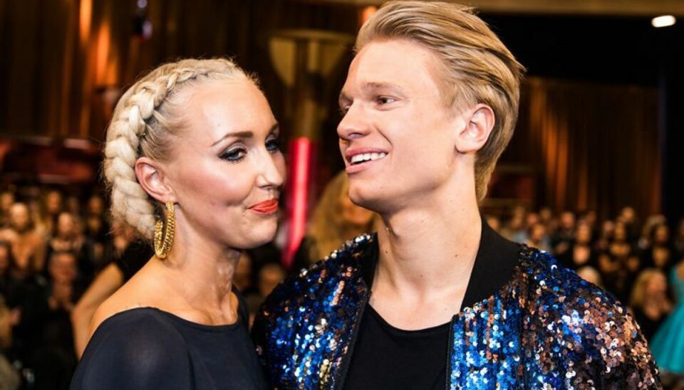 Mathias Käki og Mille Funk sagde fredag farvel til dette års Vild med dans. Foto: Scanpix/Martin Sylvest Mathias Käki og Mille Funk sagde fredag farvel til dette års Vild med dans. Foto: Scanpix/Martin Sylvest