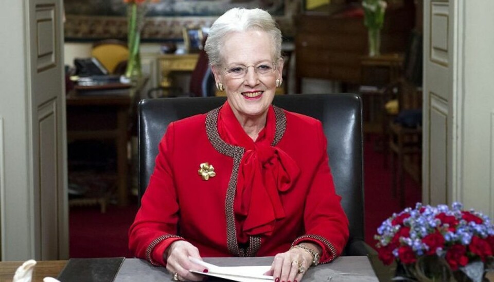 Dronningens nytårstale: Dette ord spilles der mest på Flest spiller på, at dronning Margrethe nævner ordet “søens folk” i sin nytårstale. Foto: Keld Navntoft/Scanpix (Arkivfoto)