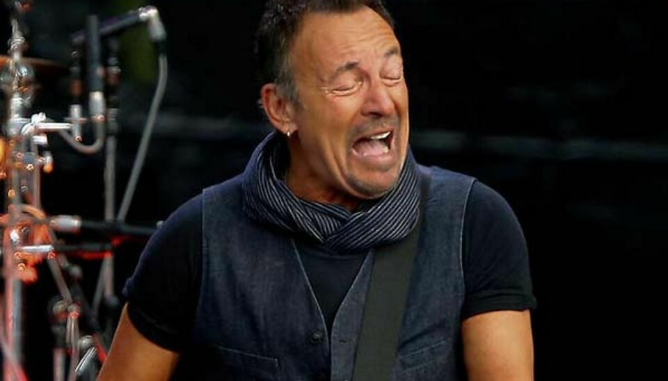 Bruce Springsteen fik hjælp af en tilfældig forbikørende. Foto: ARND WIEGMANN/Scanpix (Arkivfoto)