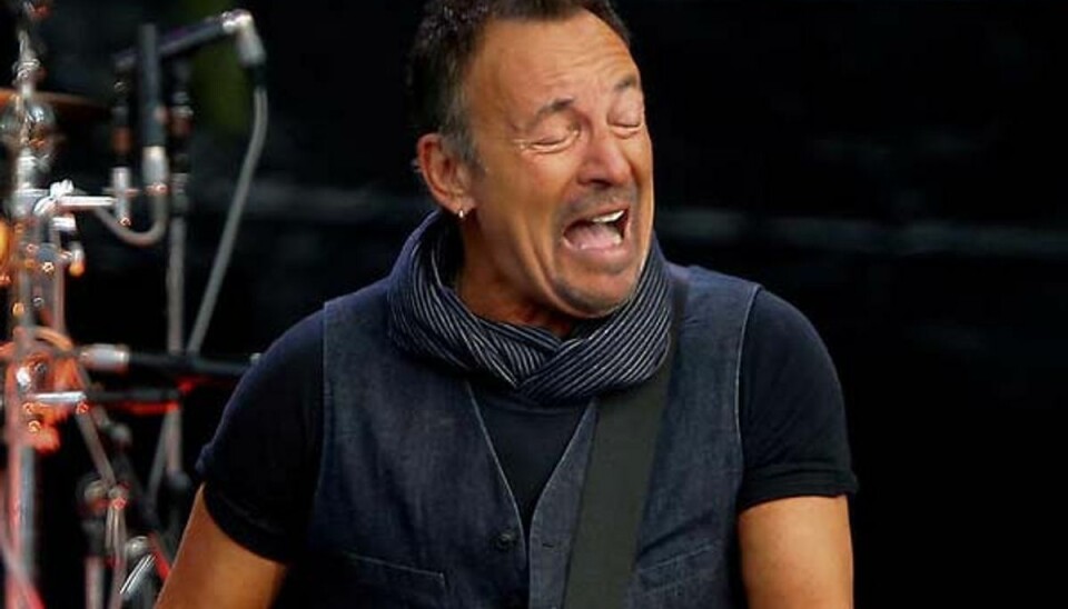 Bruce Springsteen fik hjælp af en tilfældig forbikørende. Foto: ARND WIEGMANN/Scanpix (Arkivfoto)