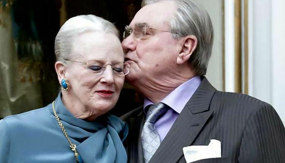 Prins Henrik vil tilsyneladende ikke ses offentligt sammen med dronning Margrethe. Foto: Keld Navntoft/Scanpix (Arkivfoto)