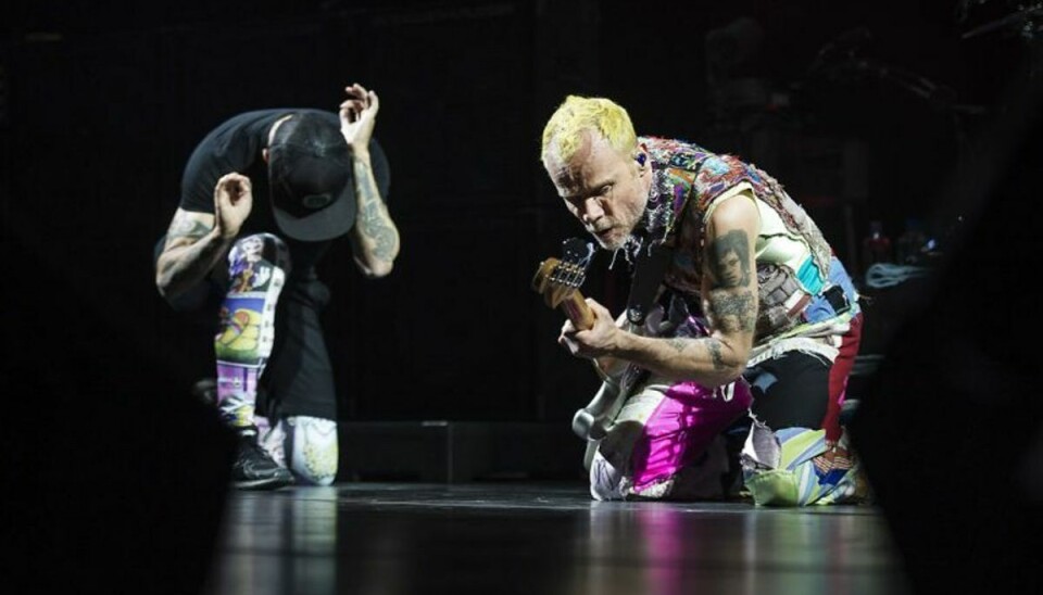 Koncerten i Herning onsdag er godkendt af anmelderne modsat koncerten på Roskilde Festival i sommer. Foto: Bo Amstrup/Scanpix.