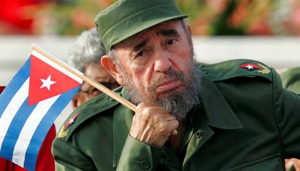 Fidel Castro er død. Foto: Claudia Daut/Scanpix (Arkivfoto) Fidel Castro er død. Foto: Claudia Daut/Scanpix (Arkivfoto)