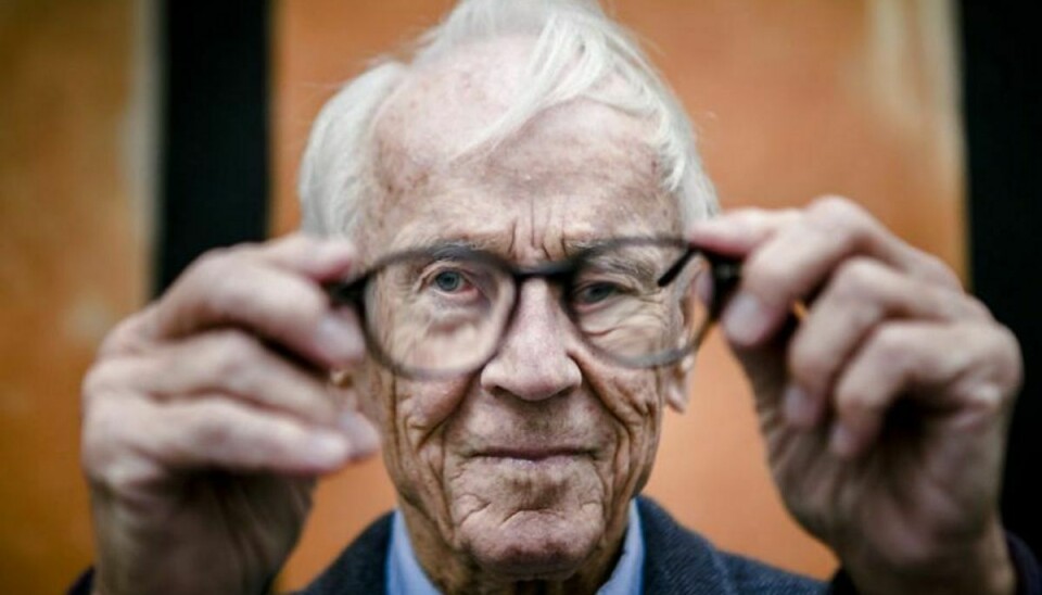 Bent Fabricius-Bjerre kan i dag fejre sin 92 års fødselsdag. Foto: Simon Skipper/Scanpix (Arkivfoto)