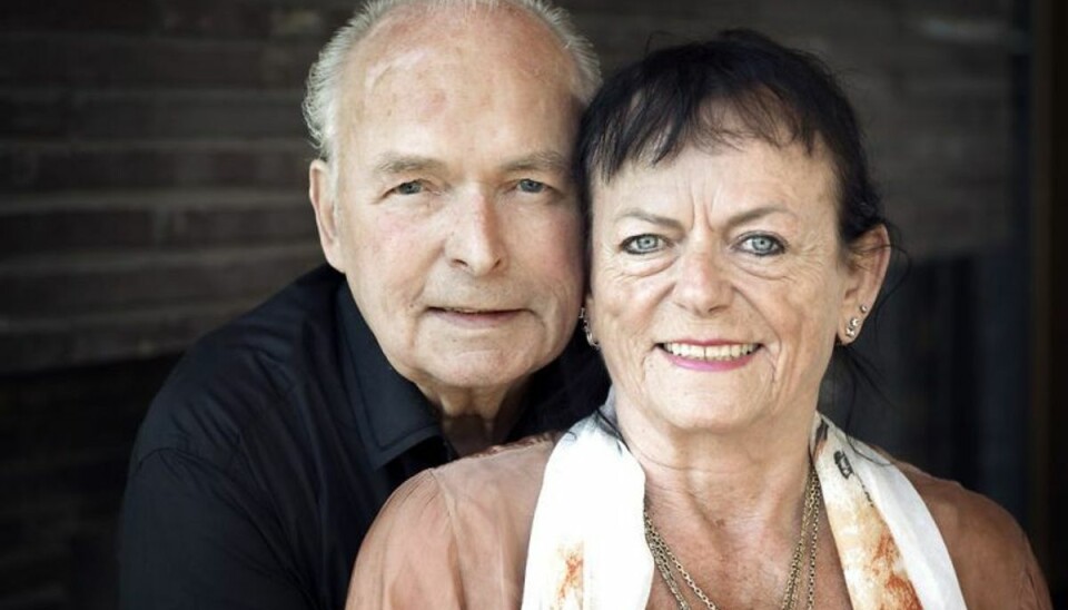 Familien Bellis jul: Vi har mad til flere dage efter June og Peter Belli sidder rundt om træet og synger salmer, når det er jul. Foto: Jens Nørgaard Larsen/Scanpix (Arkivfoto)