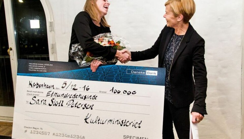 OL-sølvvinder hædres med idrætspris