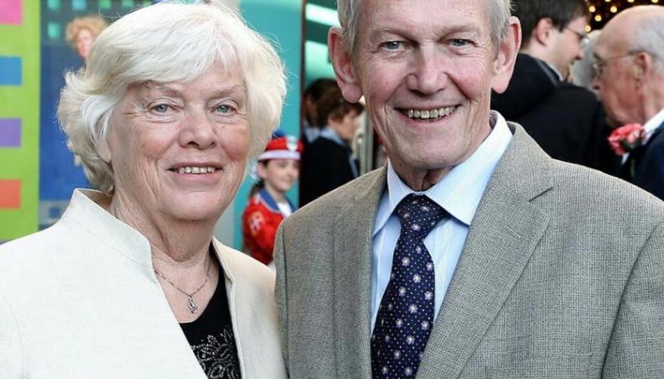 Erna og Jørn Hjorting med generøs julehjælp